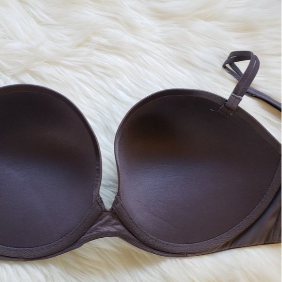 Victoria's Secret Push-Up Padded Underwire Strapless Bra NEW NWT 34C Purple - Picture 6 of 9